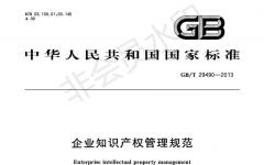 企业知识产权管理规范